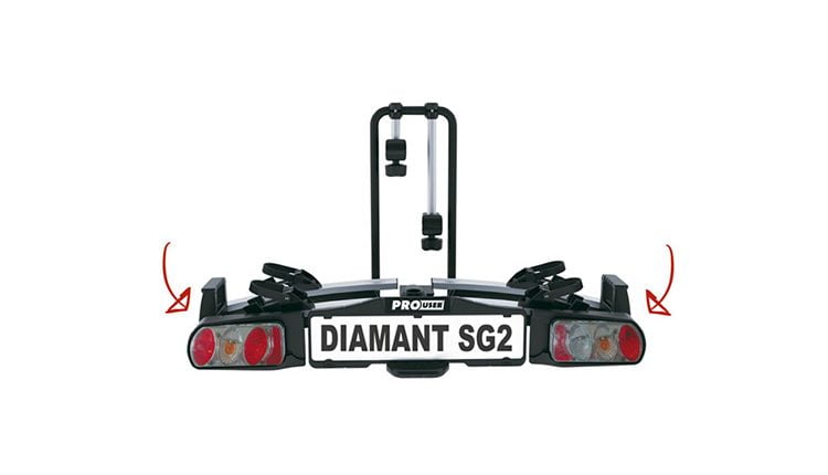 Bagażnik na 2 rowery PROUSER Diamant SG2