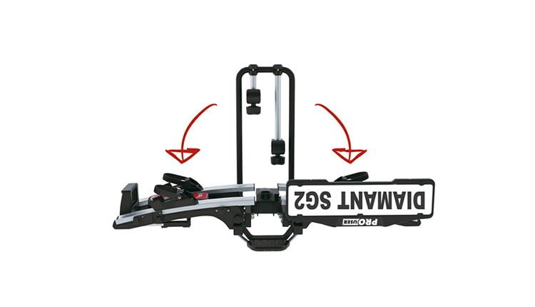 Bagażnik na 2 rowery PROUSER Diamant SG2