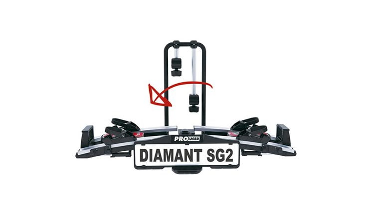 Bagażnik na 2 rowery PROUSER Diamant SG2
