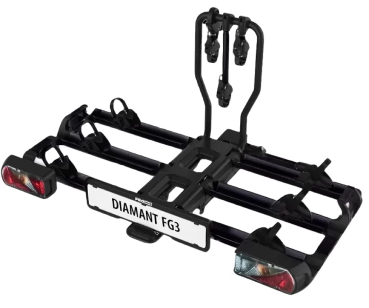 Bagażnik platforma na 3 rowery PROUSER Diamant FG3 | wersja limitowana BLACK
